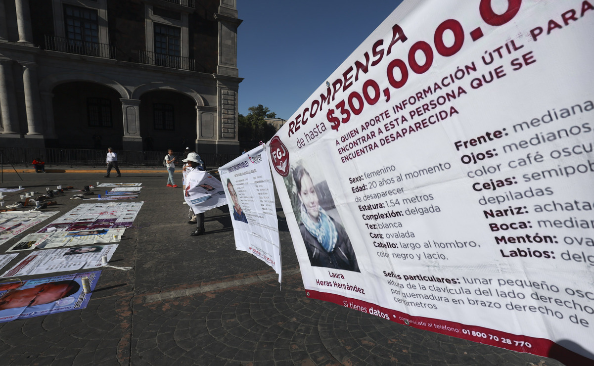 3,319 personas desaparecidas desde el 16 de septiembre de 2023 hasta el 16 de marzo de 2025 / Foto Alejandro Vargas