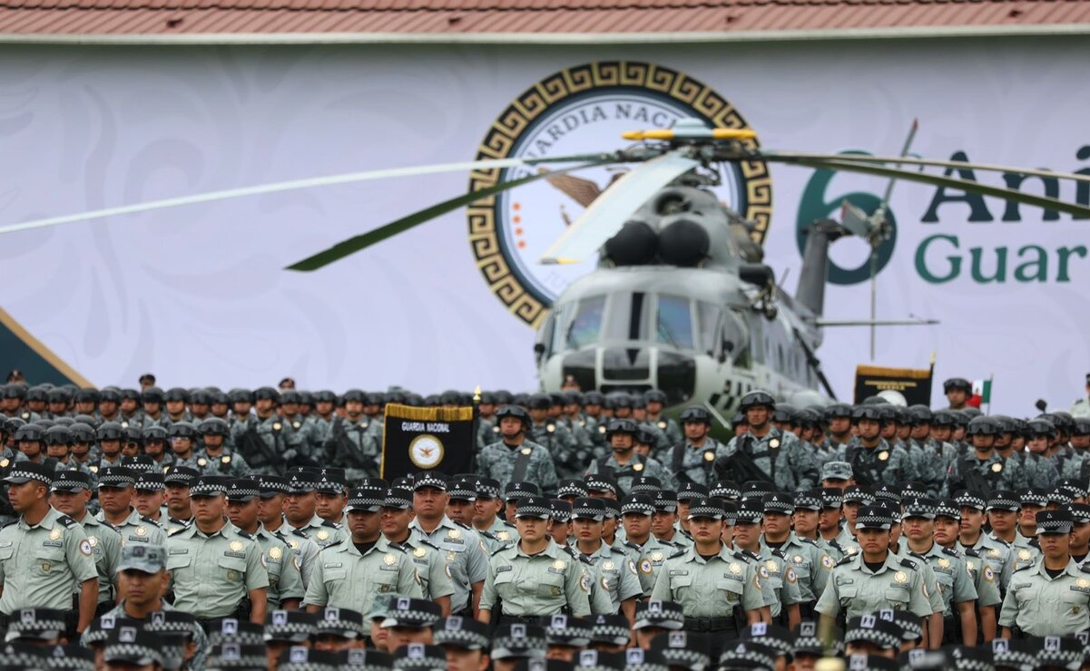 Sexto aniversario de la Guardia Nacional / Foto Especial