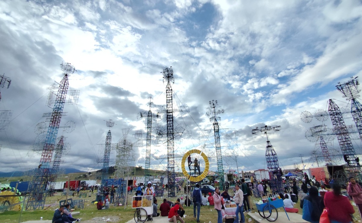 El Festival Internacional de la Pirotecnia de Almoloya de Juárez se llevará a cabo del 25 al 27 de octubre. Foto: Especial.