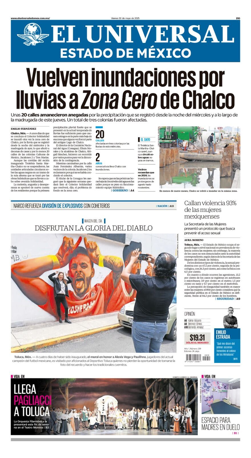 Portada 30 de mayo 2025