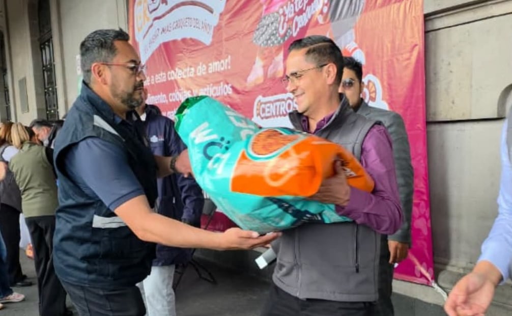 La ayuda recolectada equivale a mil 976 bultos de croquetas entregados a la Cepanaf. Foto Especial