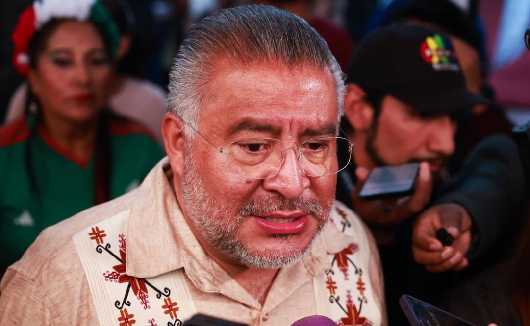 El Secretario General de Gobierno, Horacio Duarte, se refirió al caso de la alcaldesa de Tenancingo. Foto. Alerjandro Vargas