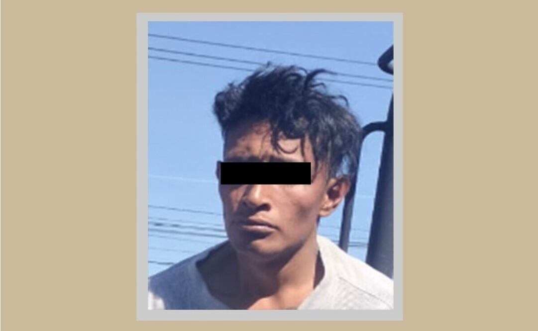 El sujeto fue detenido en la colonia San Juan de Huertas por elementos de la Secretaría de Seguridad del Estado de México (SSEM) y de la Policía Municipal. Foto: Especial