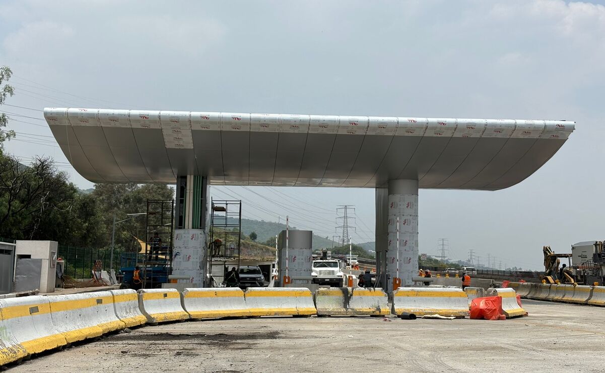 Caos vial en la Chamapa-Lechería: 6 kilómetros de fila por obras y mantenimiento