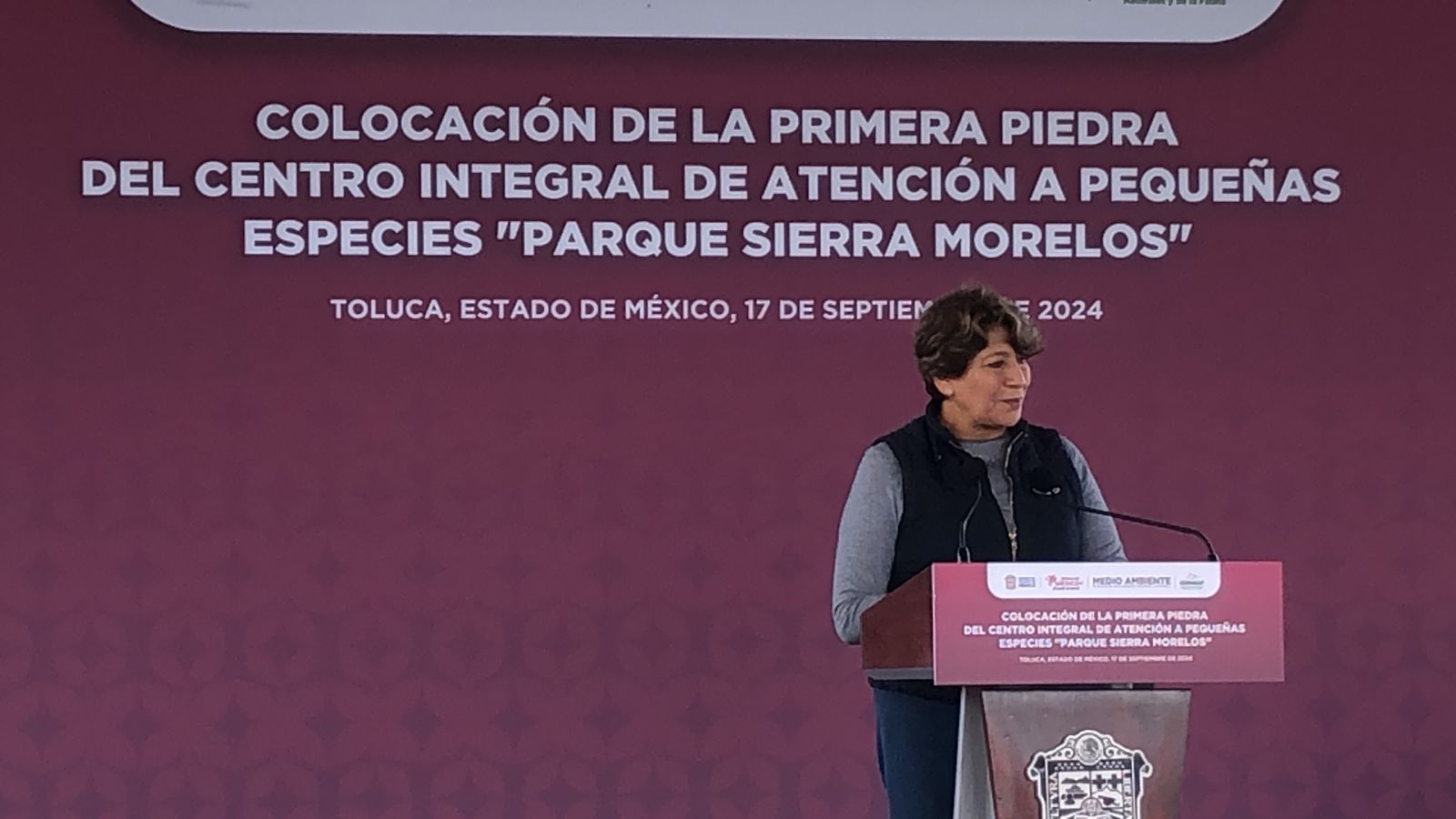 Delfina Gómez impulsa protección a los animales