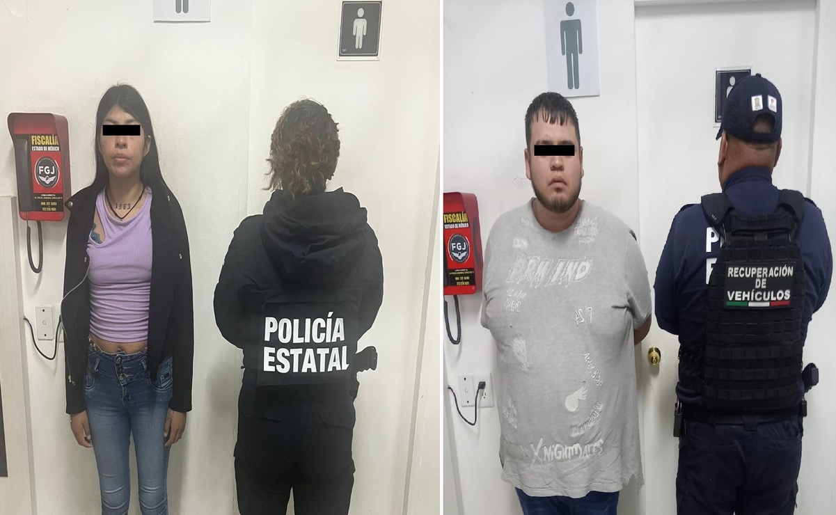 Detienen a dos presuntos miembros de una banda dedicada al robo de vehículos en Tlalnepantla
