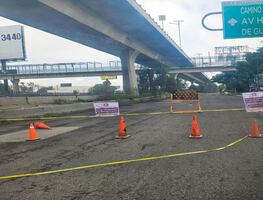 Tultitlán: Cierran tramo del Periférico Norte para trabajos de bacheo profundo