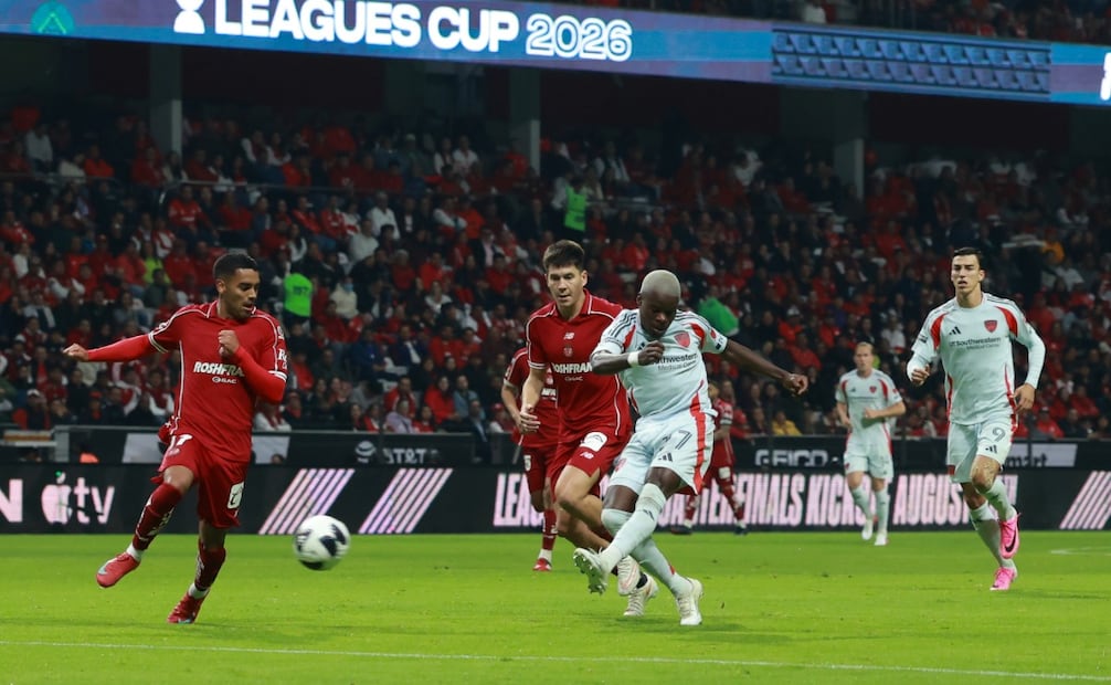 Toluca derrota 3-1 al FC Dallas con goles de Alexis Vega, Federico Viñas y Erick Gutiérrez, asegurando su pase a la siguiente ronda de la Leagues Cup 2026. Foto Alejandro Vargas / El Universal
