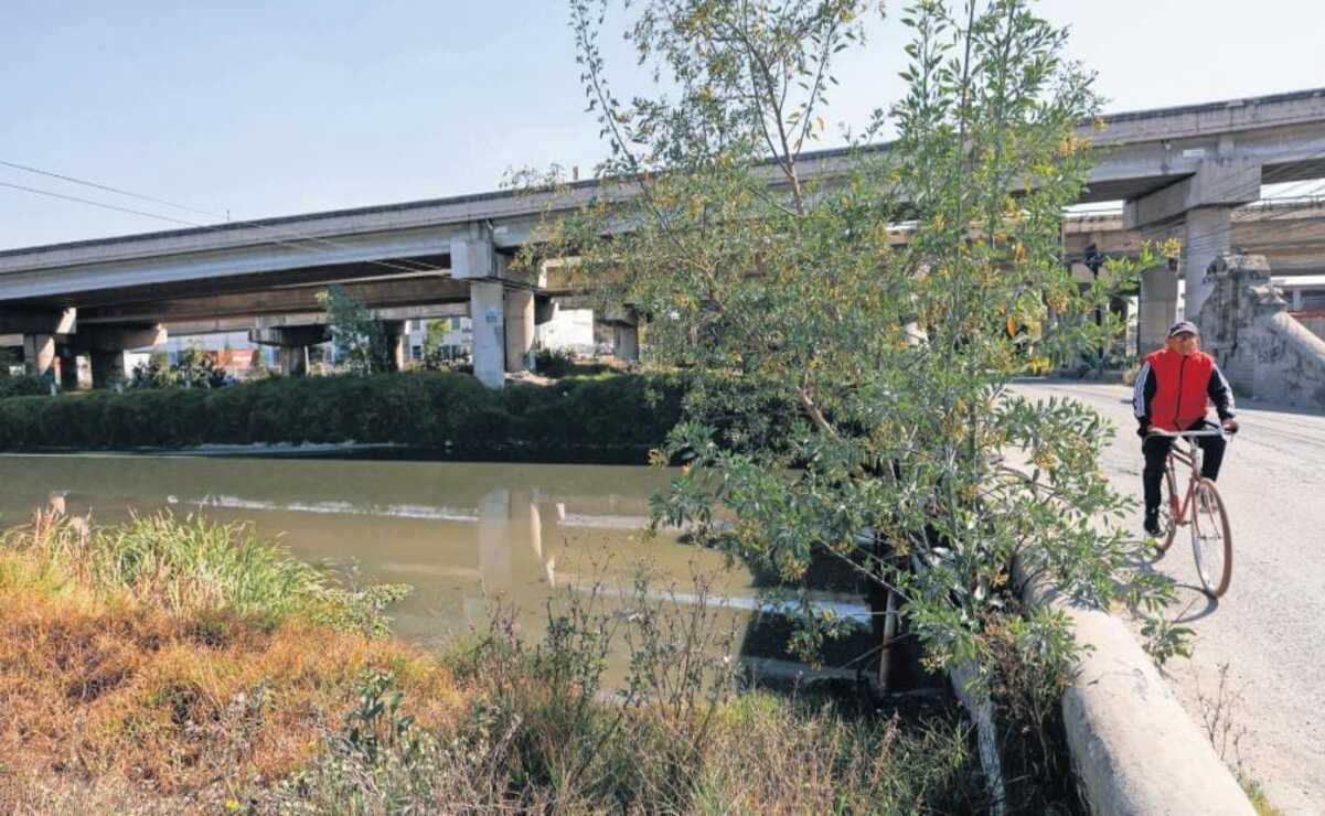 Vecinos del Río Lerma sufren problemas de salud y malestar diario debido a la contaminación crónica y el persistente mal olor. Foto: Arturo Hernández / El Universal Edomex