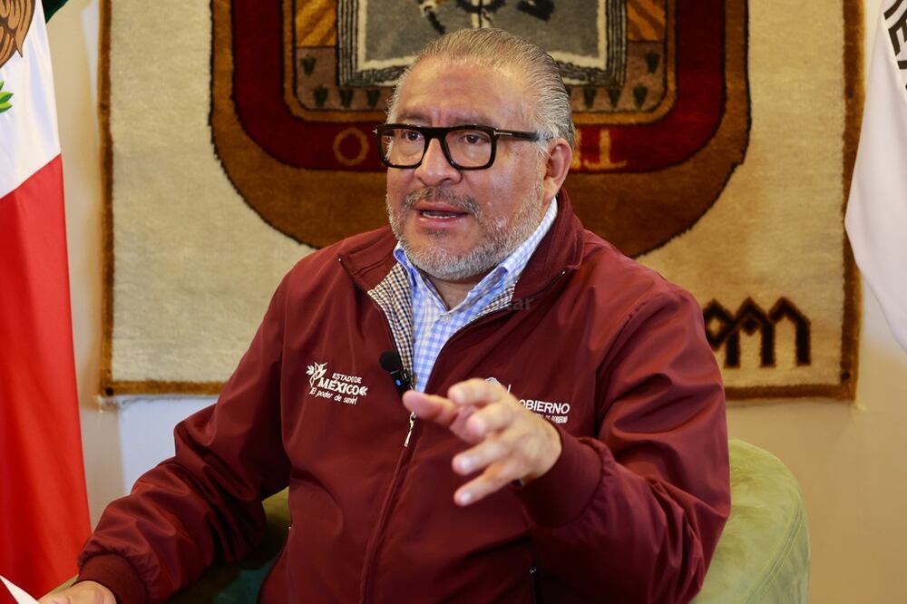 Horacio Duarte Olivares, Secretario General de gobierno / Foto Alejandro Vargas