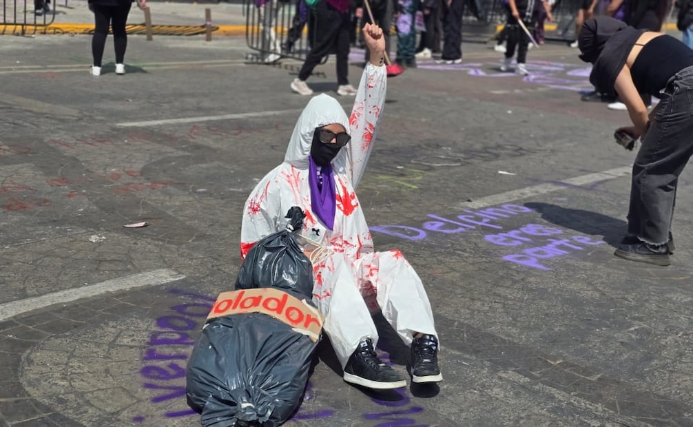 El despliegue de la CODHEM y la Consejería Jurídica buscó asegurar el derecho a la libre expresión durante la jornada. Foto Alejandro Vargas / El Universal
