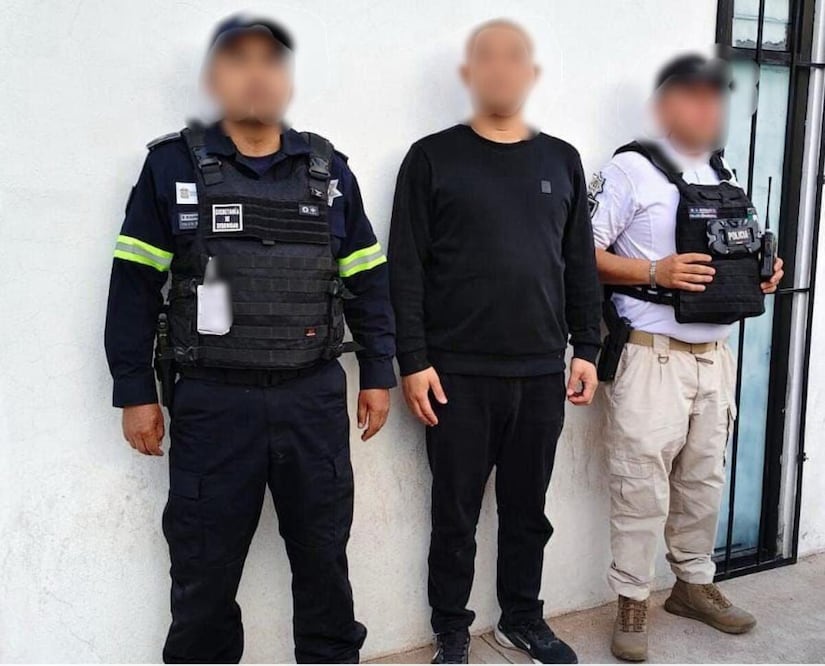 Los elementos de seguridad ubicaron una construcción en obra negra con dos cuartos de aproximadamente tres por tres metros. Foto: especiales