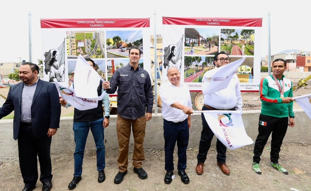 Tlalnepantla forma parte de la primera etapa de 50 centros comunitarios que se edifican en 21 entidades del país. Foto Especial