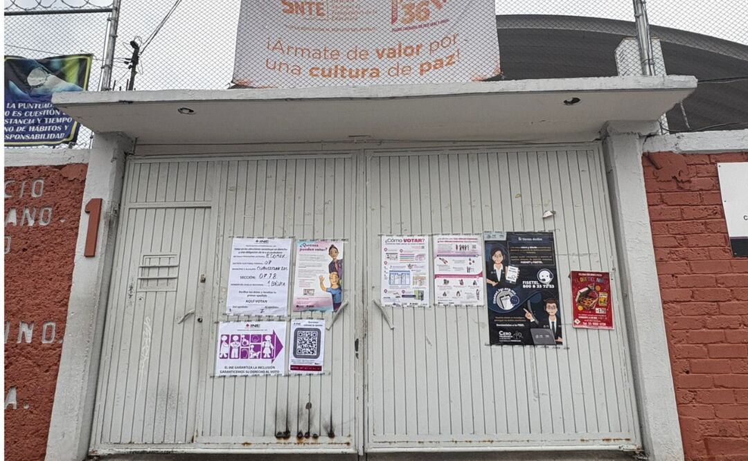 A diferencia de años anteriores, las casillas de Cuautitlán Izcalli lucieron casi vacías en la elección del Poder Judicial. Foto: Arturo Contreras