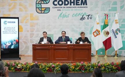 La Codhem exhibe abusos policiales en Toluca y exige reparación del daño