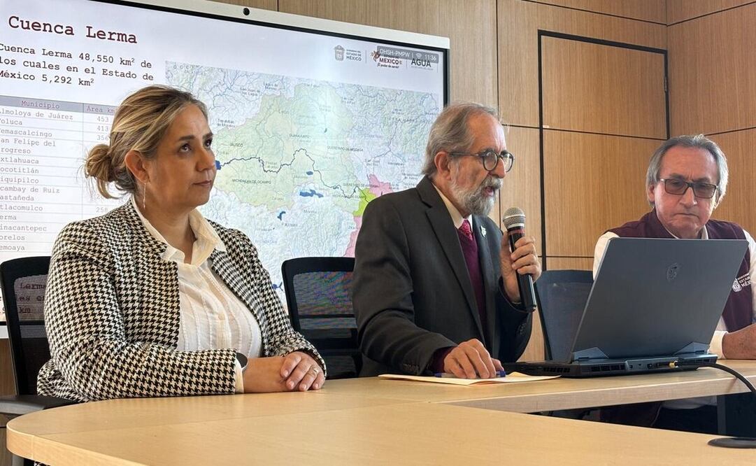 Presentan plan para limpiar el Río Lerma en 2025. Foto: Miguel García.