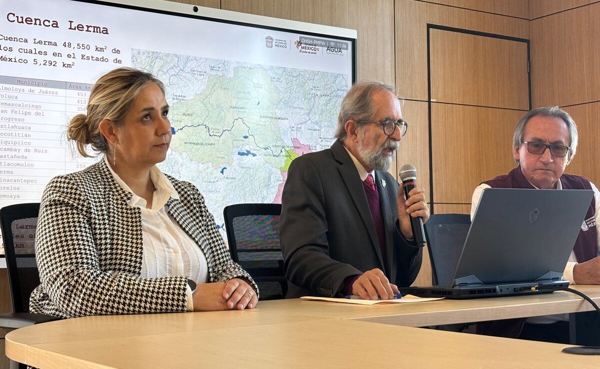 Edomex: Presentan plan de saneamiento para el Río Lerma
