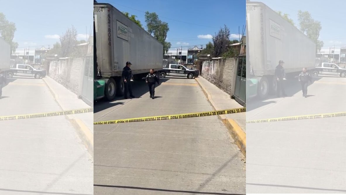 Vecinos fueron quienes dieron aviso a las autoridades tras percatarse de un bulto cobijado. Foto: especial