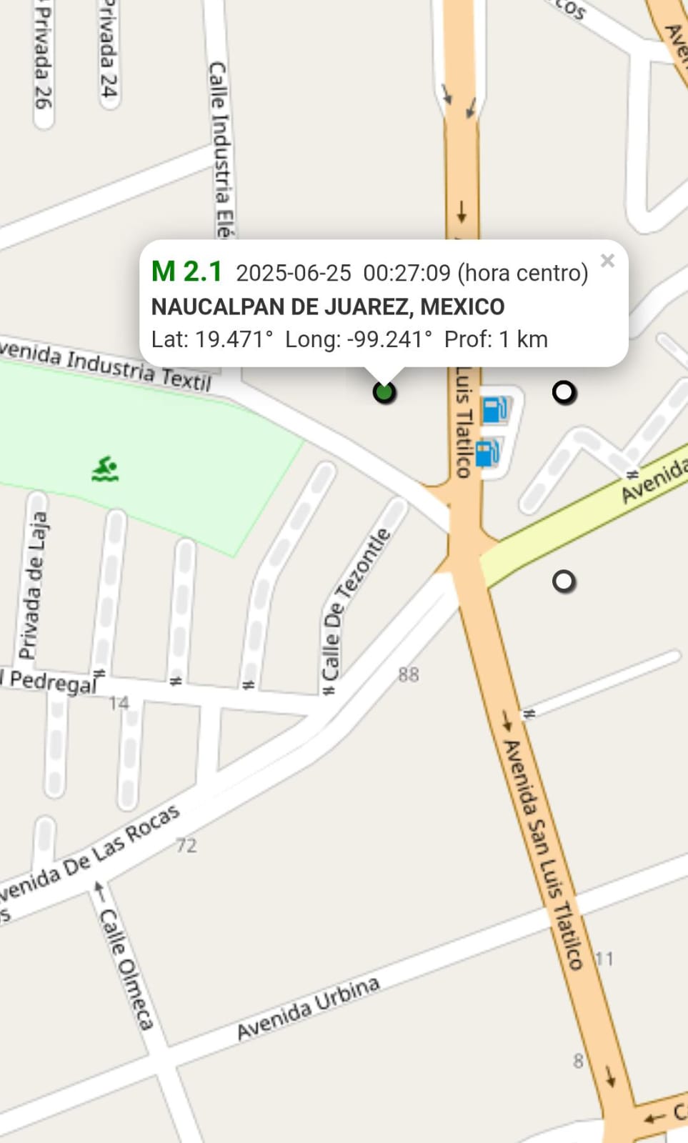Microsismos en Naucalpan / Foto Especial