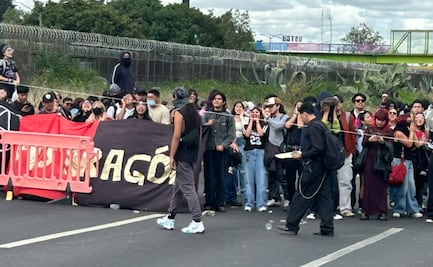 FES Aragón cierra avenida Central para exigir seguridad y destitución de la directora
