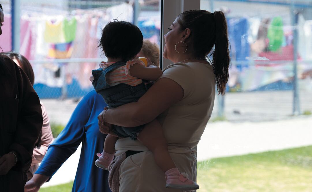 19 menores permanecen con sus madres en Centros Penitenciarios del Estado de México / Foto Alejandro Vargas