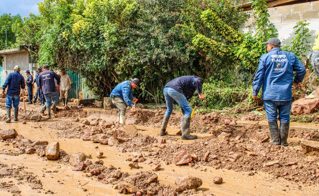 La CAEM mantiene el despliegue de personal y equipo para atender las incidencias que se registren durante la temporada de lluvias. Foto especial
