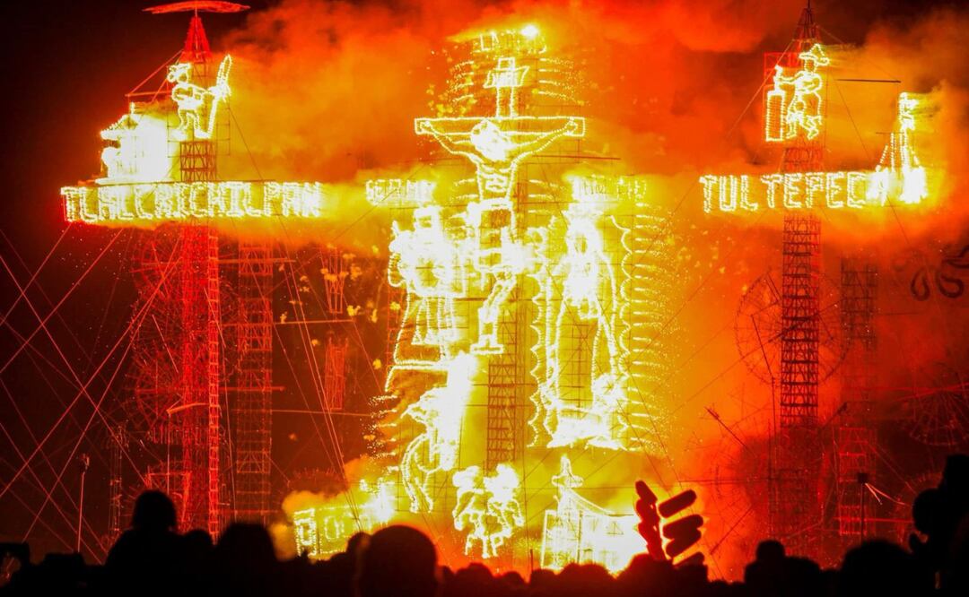 ¡Tultepec se viste de luz y música! La Feria Internacional de la Pirotecnia ofrece un espectáculo inolvidable para toda la familia. Foto: Especial