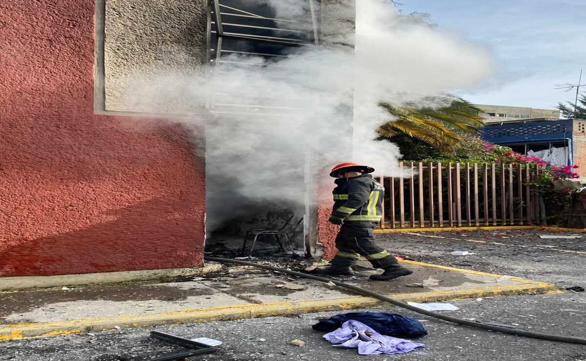 Explosión por acumulación de gas en Tlalnepantla