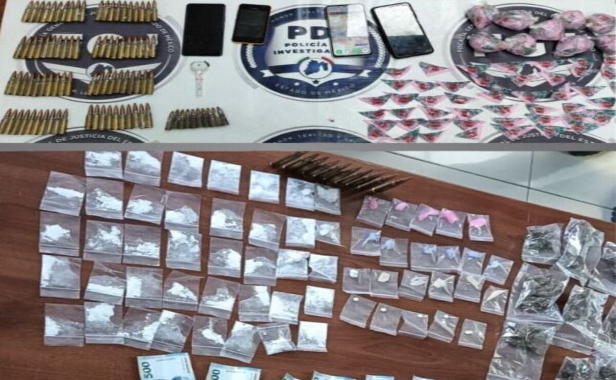 Autoridades desmantelan redes delictivas en Huehuetoca y otros municipios, incautando sustancias ilegales y armas de fuego