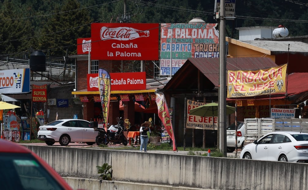 Comerciantes y prestadores de servicios de La Marquesa señalaron afectaciones en sus ventas tras los recientes hechos de violencia. Foto Alejando Vargas / El Universal