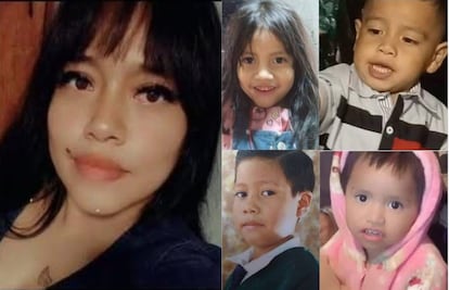 Desaparece Verónica Aguilar y sus 4 hijos en Valle de Chalco; urge localizarlos