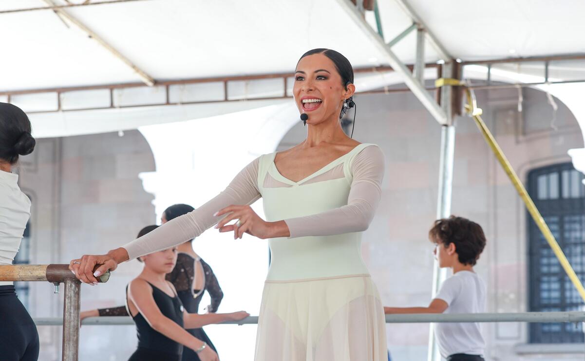 Elisa Carrillo se dijo feliz por la gran respuesta de los mexiquenses / Foto Alejandro Vargas