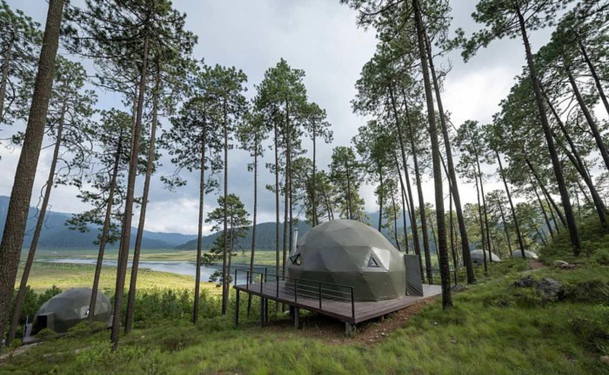 Crea recuerdos inolvidables en nuestros glampings. Una experiencia que combina la magia de la naturaleza con el confort de un hotel. Foto: Especial