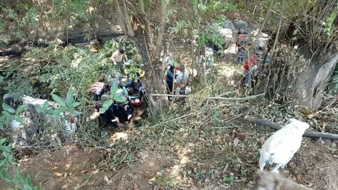 Volcadura en la carretera Santiago–Chalma deja nueve peregrinos heridos