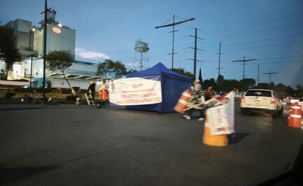 ¡Busca alternativas! Manifestación bloquea de forma parcial Paseo Tollocan