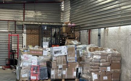 Golpe al robo de transporte de carga: recuperan vehículos y mercancía valuados en 1.7 mdp