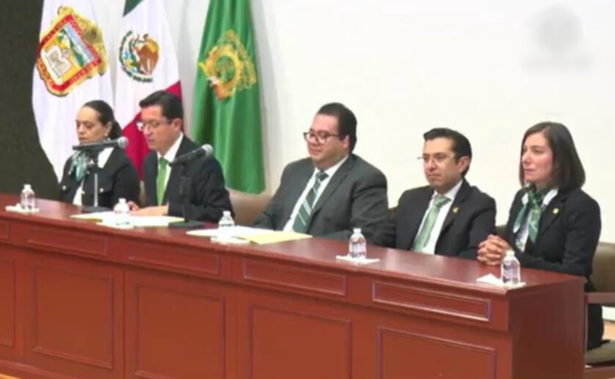 Rogel Fajardo concluye su gestión en la UAEMéx con informe sobre diálogo y la histórica elección rectoral por voto universal. Foto: Especial