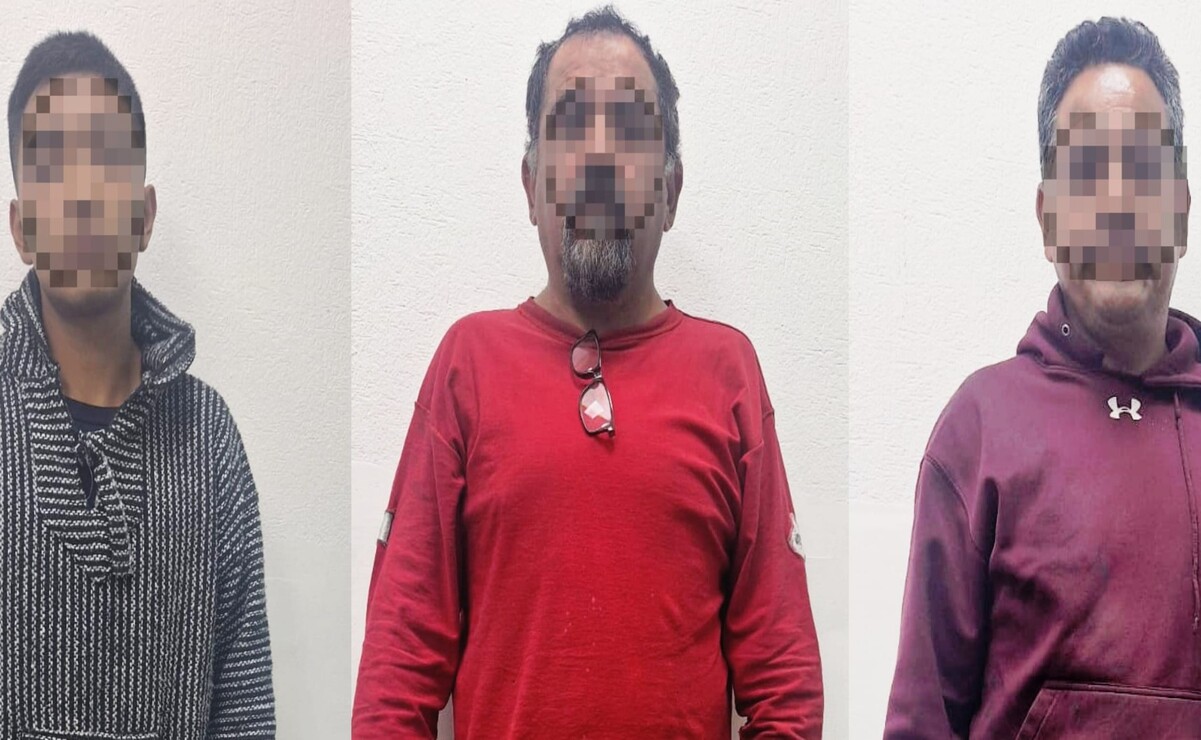 Tres hombres fueron detenidos por una explosión de pipa de gas. Foto: Especial