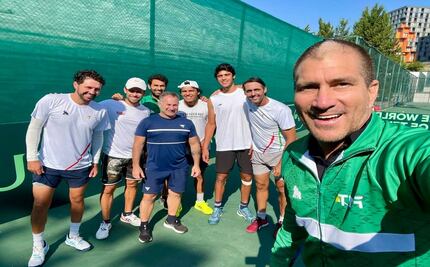 Selección Nacional de tenis perdió la serie de playoffs ante Georgia; jugará repechaje