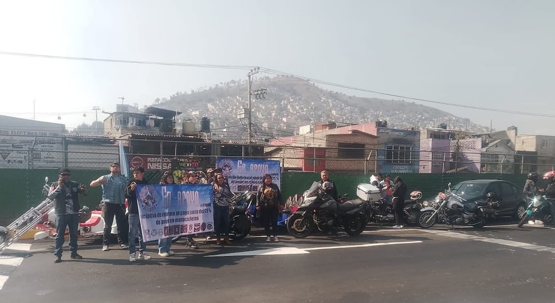 En la autopista Chamapa–Lechería, las tarifas para motocicletas van desde 4 pesos en tramos cortos como Madín–Atizapán, hasta 33 pesos en el recorrido completo de la vía. Foto: especial