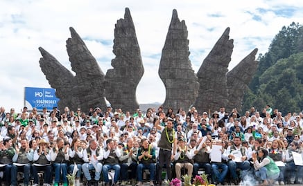 Rumbo al 2027: PVEM toma protesta a 5 mil defensores ambientales en el Edomex