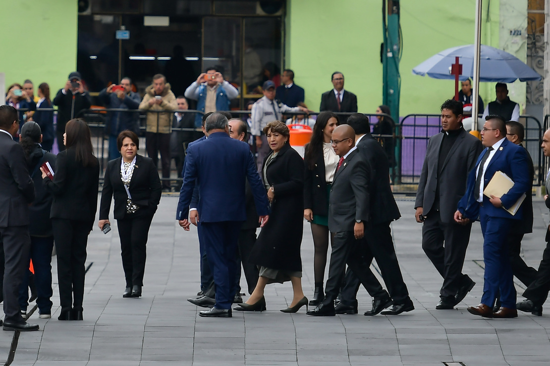 Delfina Gómez rinde este 24 de septiembre su Primer Informe de Gobierno / Foto Arturo Hernández
