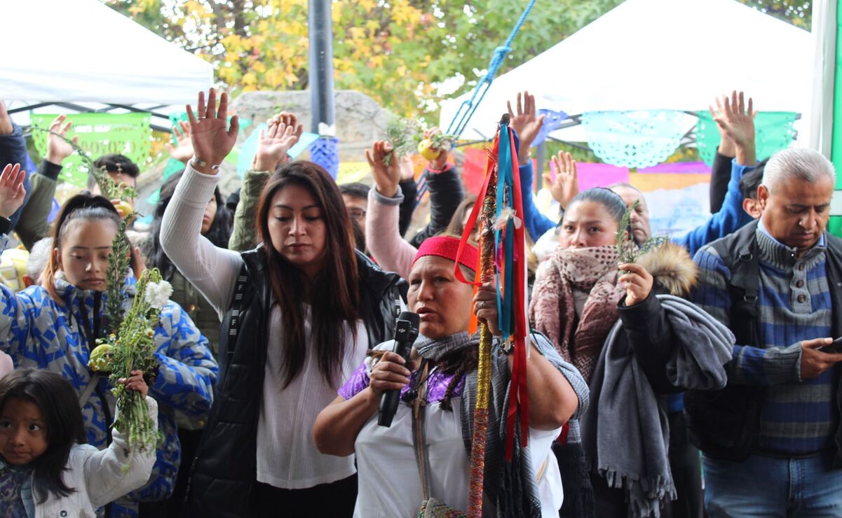 La Feria del Tamal se realiza en La Plaza de Los Insurgentes. Foto: Karen Aldama