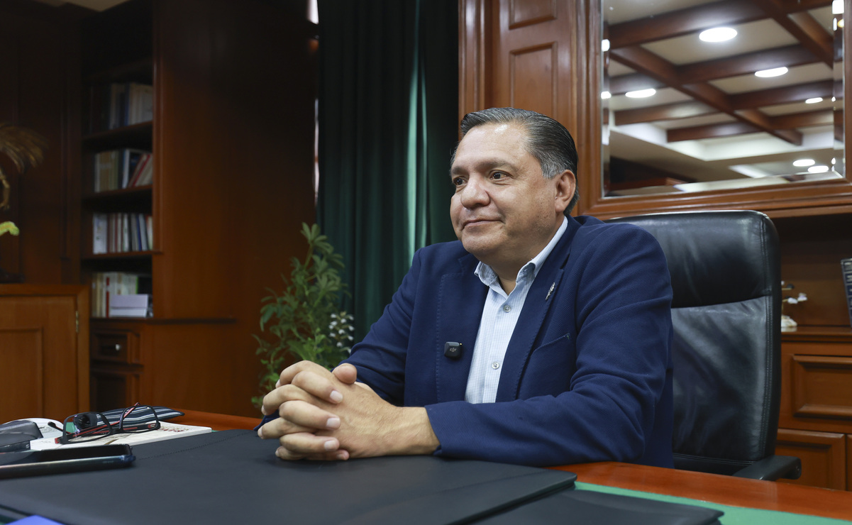 Ricardo Moreno Bastida, alcalde de Toluca. Foto: Alejandro Vargas / El Universal Estado de México