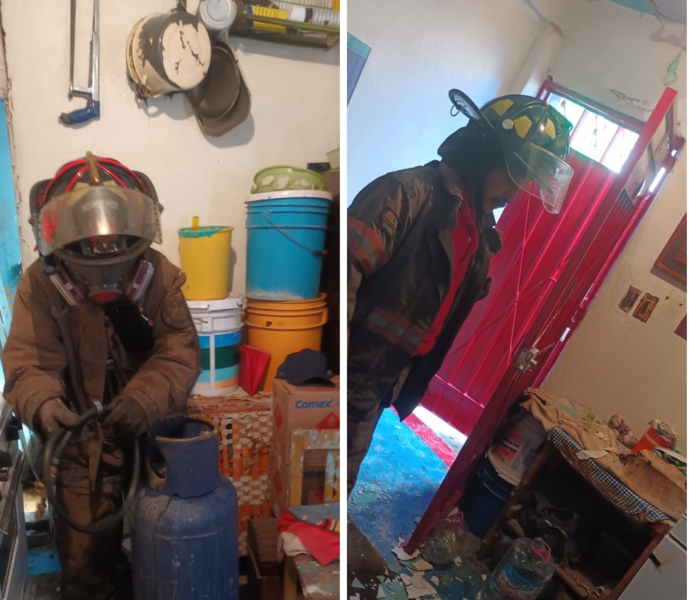 El incidente ocurrió la tarde de este sábado y movilizó a los servicios de emergencia. Foto Especial