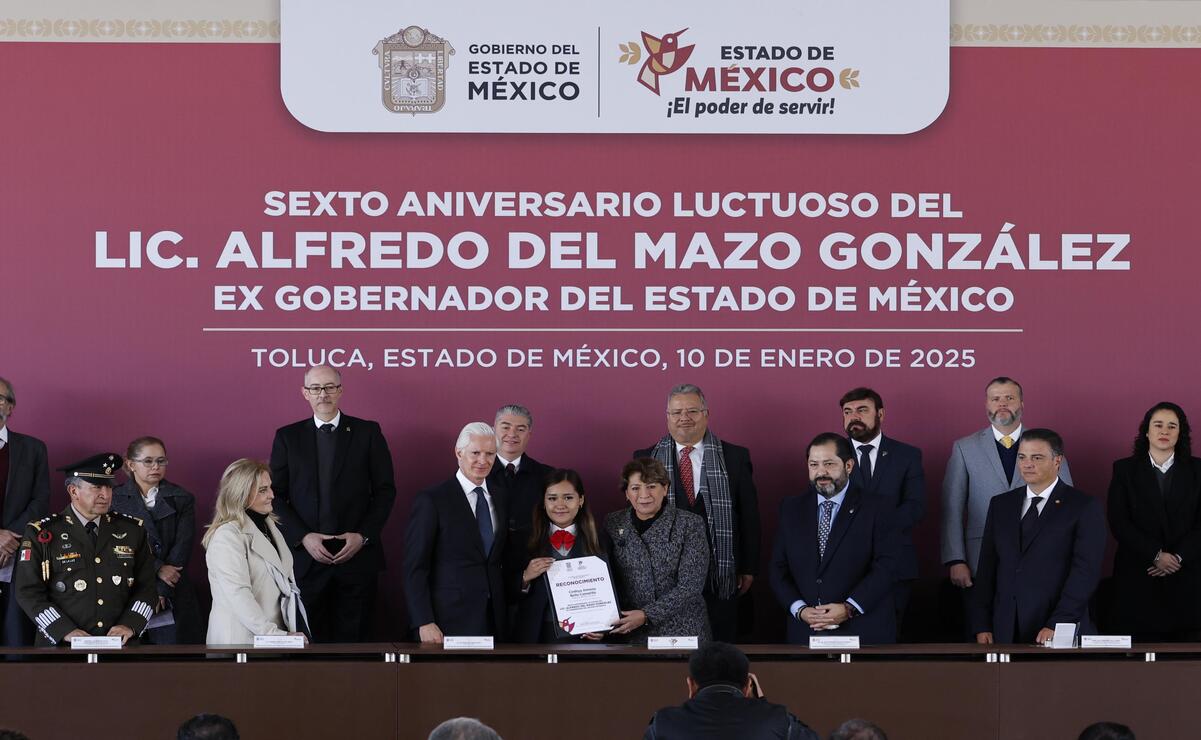 Alfredo del Mazo González, consolidó un proyecto que buscaba el desarrollo / Foto Arturo Hernández