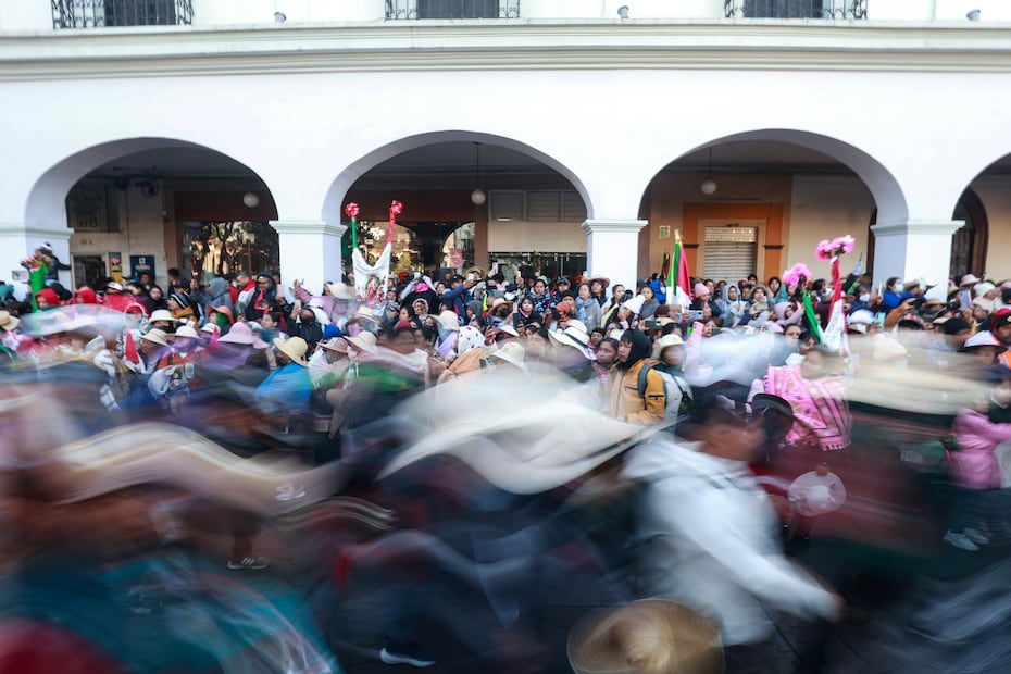 El 25 de febrero, a las 8:30 horas, se prevé la llegada a la Basílica de Guadalupe. Foto: Alejandro Vargas. El Universal