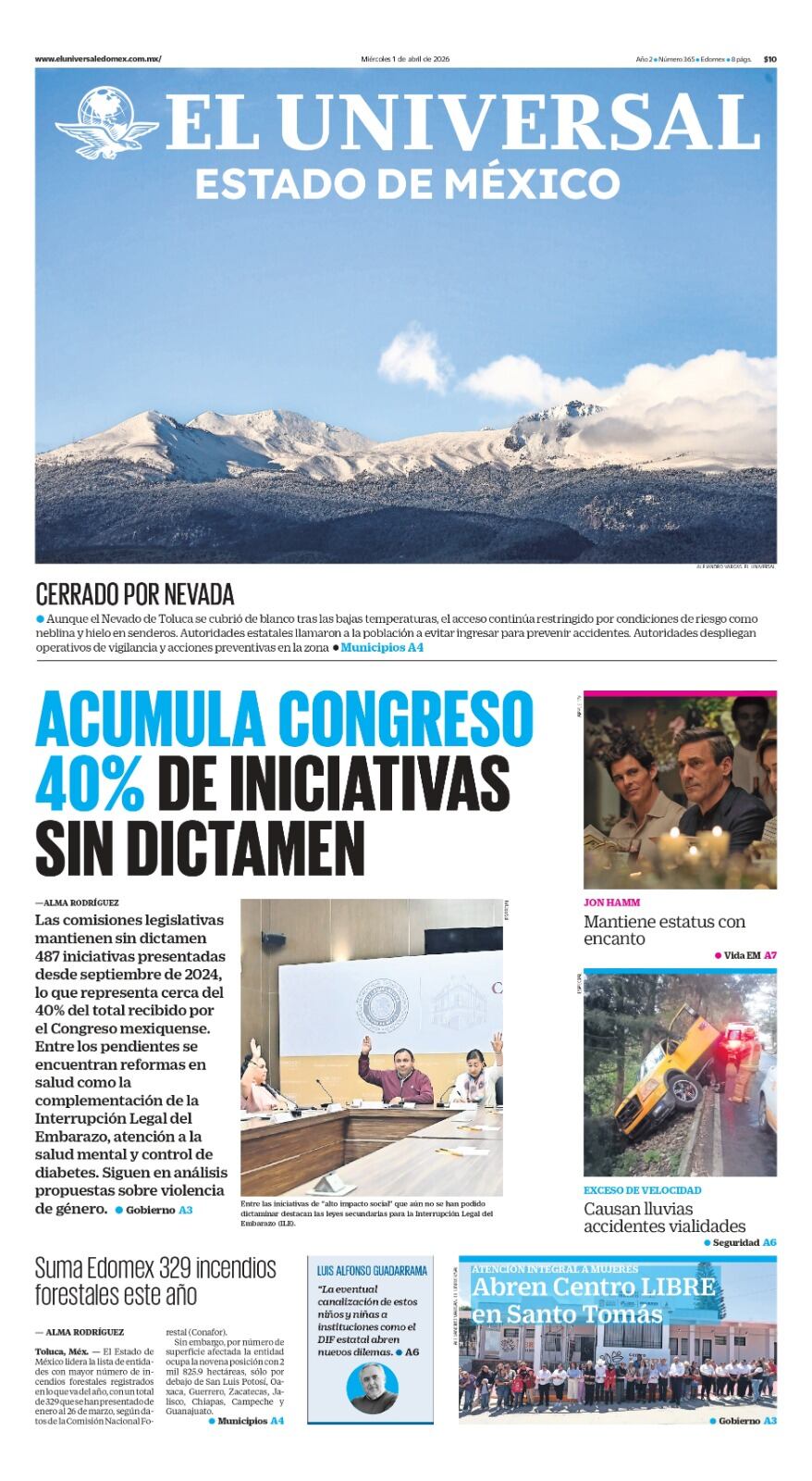 Portada 01 de abril de 2026