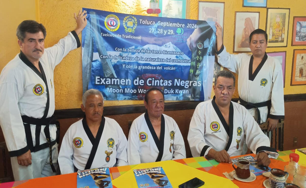 Realizarán examen de grado para dojos de Tae Kwon Do en Toluca