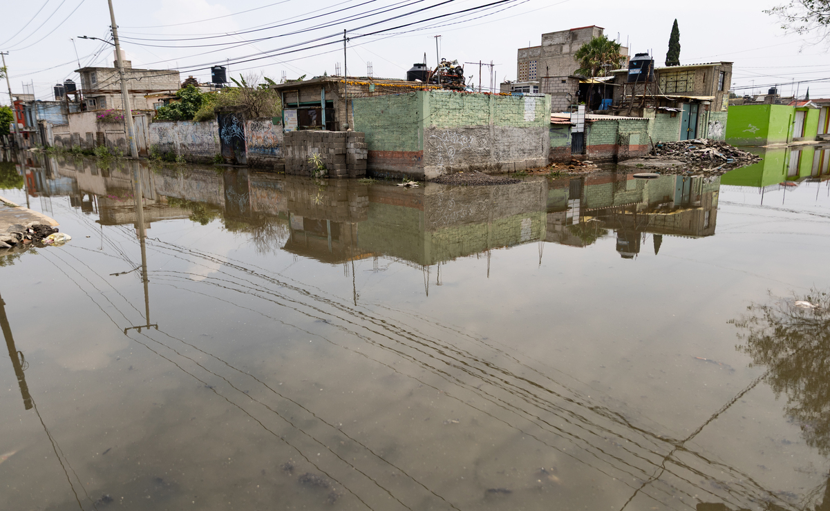 Entre las zonas más vulnerables se encuentran los caminos entre Chalco y Valle de Chalco. Foto: Hugo Salvador / El Universal